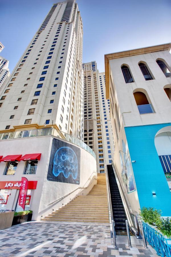 Apartamento Spacious Sea View Studio At The Beach Jbr Dubái Exterior foto